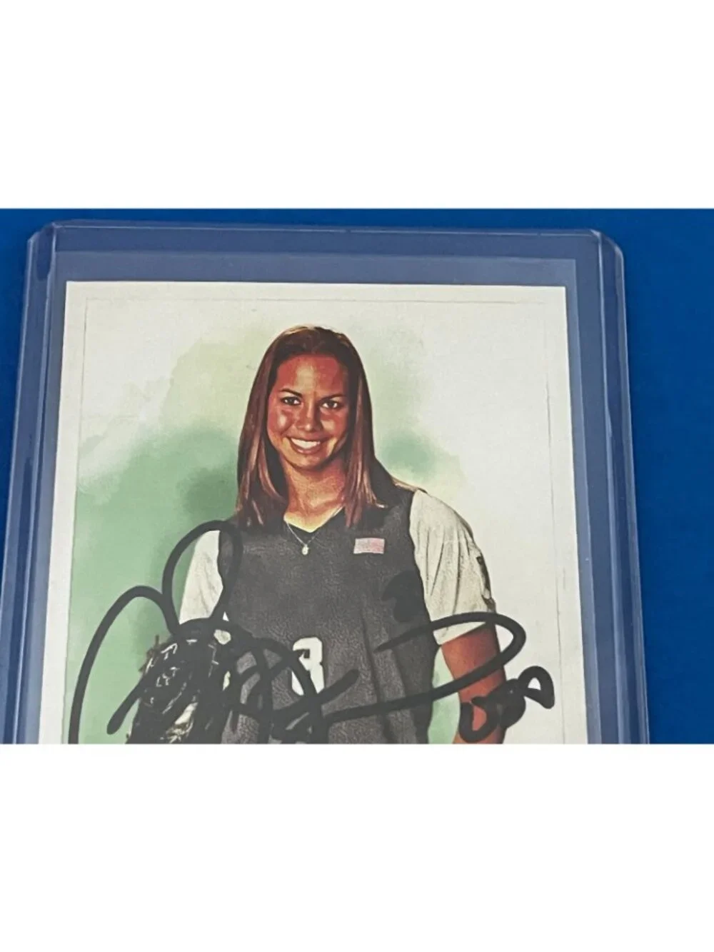 2009 Cat Osterman Signed Allen & Ginter Card Auto Autographed USA Softball